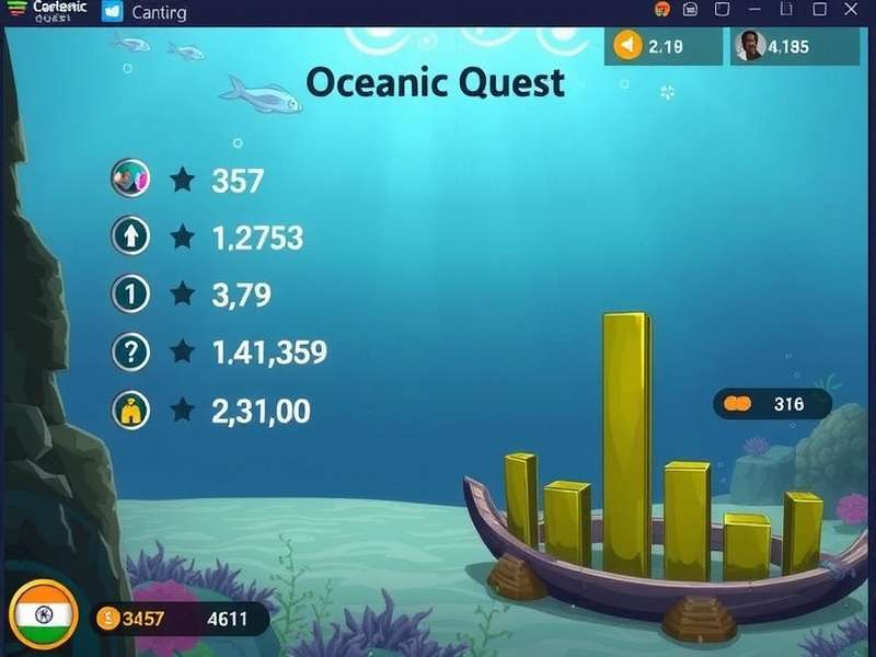 Oceanic Quest Indian player statistics and growth chart